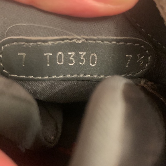 Prada Chunky Men's Combat Vibram Boot Brown Leather T0330 Size 7.5 - Picture 8 of 11